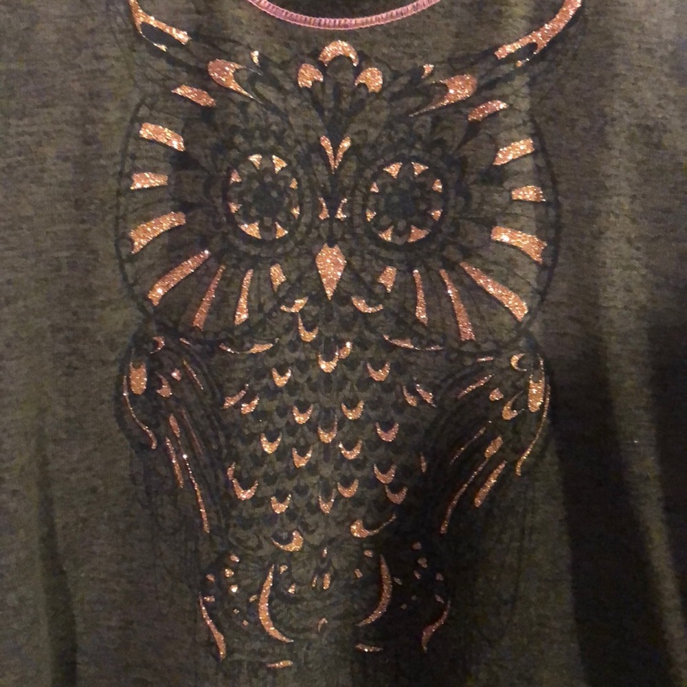 Owl print Razorback tank - Picture 2 of 3